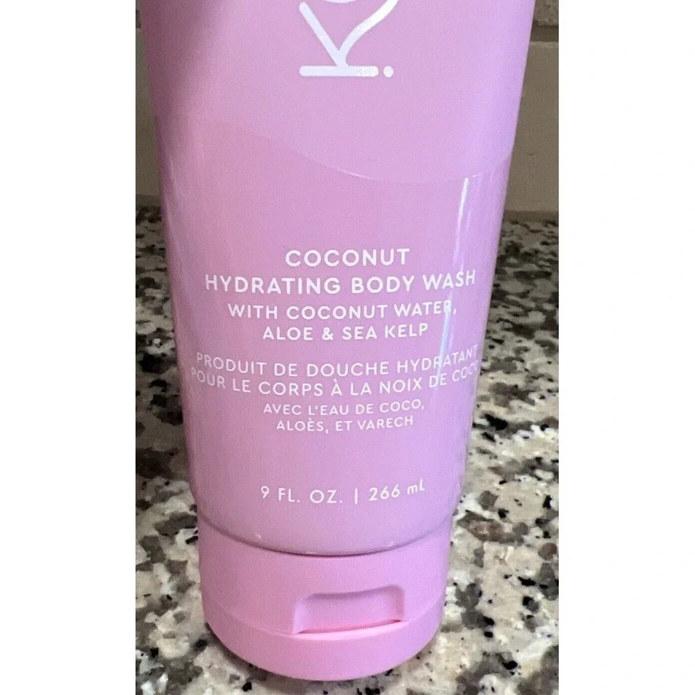New Kopari Coconut Hydrating Body Wash 9 Fl‎ Oz Full Size SEALED Cleanser Aloe